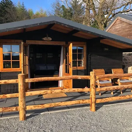 Luxury Cabin In The Magical Galloway Forest Park Newton Stewart Exterior photo